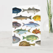 Etwas Fisches Karte (Vorderseite)