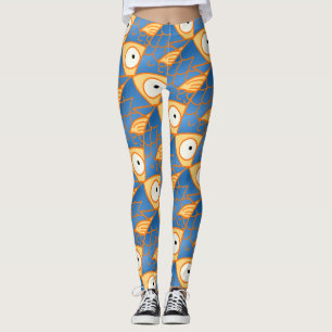 Etwas Fisches! niedlicher künstlerischer Goldfisch Leggings