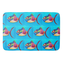 Etwas Fishy Bath Mat Badematte