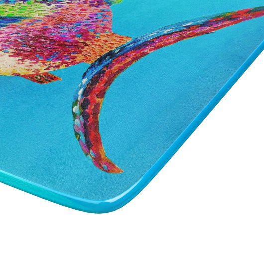 Etwas Fishy Cutting Board Schneidebrett (Ecke)