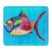 Etwas Fishy Cutting Board Schneidebrett (Vorderseite)