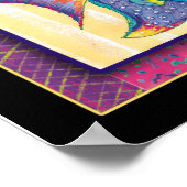 Etwas-Fishy-Poster Poster (Ecke)