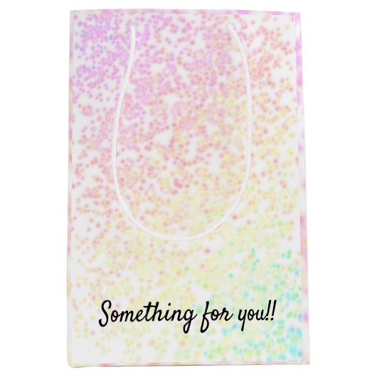 Etwas für Ihre Geschenktasche Mittlere Geschenktüte (Vorderseite)