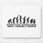 Etwas ging falsch mousepad (Vorne)