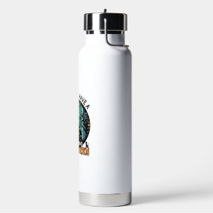 Etwas Halloween Spukhaus Hexe Schwarze Katzen_ Trinkflasche