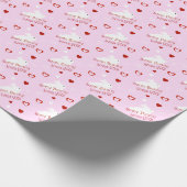 Etwas Häschen-Lieben Sie! Geschenkpapier (Ecke)
