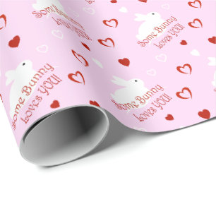 Etwas Häschen-Lieben Sie! Geschenkpapier