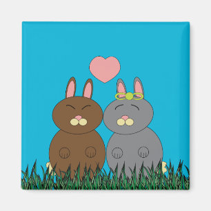 Etwas Häschen-Lieben Sie Magnet