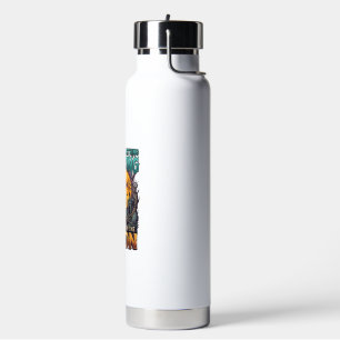 Etwas Heimsuchendes Mond Halloween Zombie Hand Gra Trinkflasche