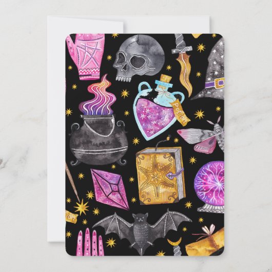 Etwas ist Brechen Einladung (Rückseite)