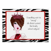 Etwas ist falsch - sie hat nicht stündlich selfie  (Vorderseite (Horizontal))