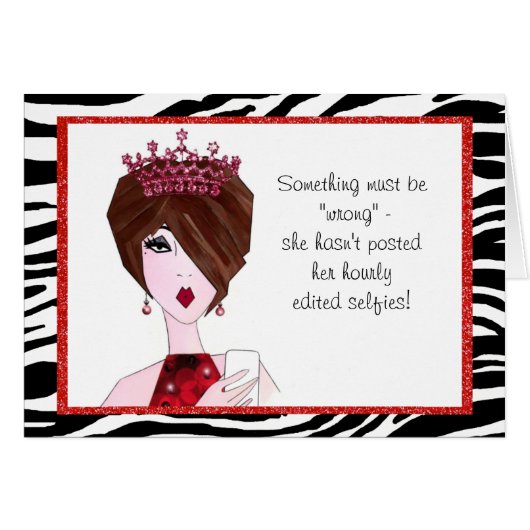 Etwas ist falsch - sie hat nicht stündlich selfie (Vorderseite (Horizontal))