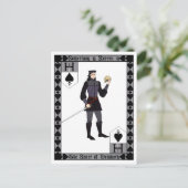 Etwas ist faul postkarte (Stehend Vorderseite)