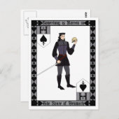 Etwas ist faul postkarte (Vorne/Hinten)