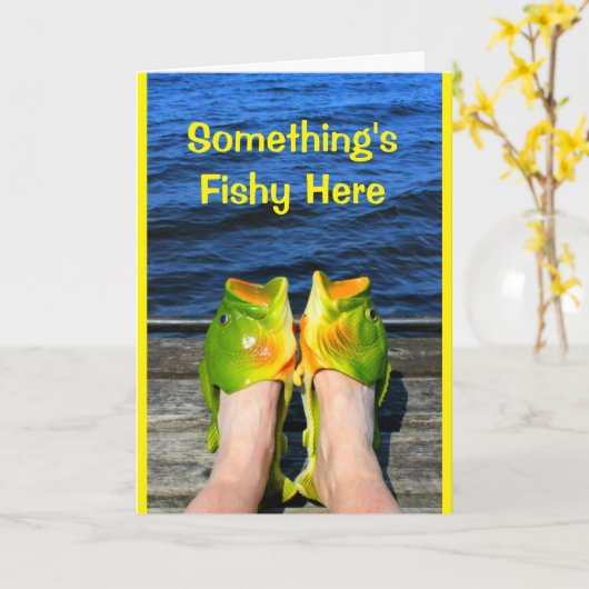 Etwas ist hier scheußlich, das man nie zu alt zu s karte (Gelbe Blume)