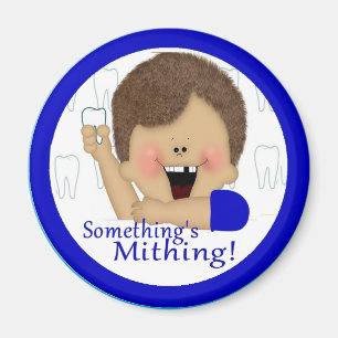 Etwas ist Mithing - Junge Magnet