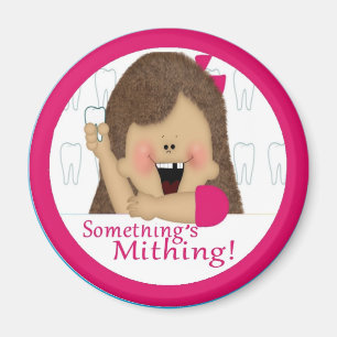Etwas ist Mithing! Mädchen Magnet