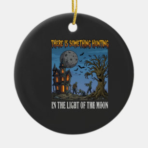 Etwas Jagdlicht Mond Halloween Heißer Zom Keramik Ornament