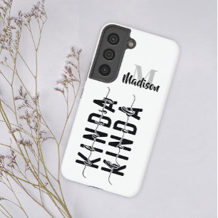 Etwas Klassiges, Etwas Hood Monogramm mit Namen Samsung Galaxy Hülle
