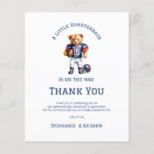 Etwas kleines Viertel auf dem Weg zur Babydusche (Vorderseite)