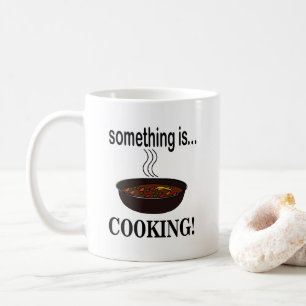 Etwas kochen Etwas kocht Kaffeetasse