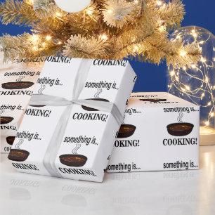 Etwas Köstliches ist im Gange Geschenkpapier