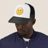 Etwas lächelndes Gesicht Emoji Truckerkappe (Beispiel)