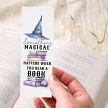 Etwas Magisches Bücherregal Lesezeichen