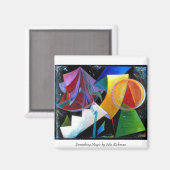 Etwas Magisches, etwas Magisches von Julie Richman Magnet (Vorderseite/Rückseite)