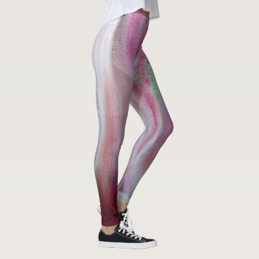 Etwas mit farbigen Frauen-Leggings Leggings (Rechts)