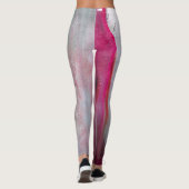 Etwas mit farbigen Frauen-Leggings Leggings (Rückseite)