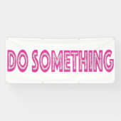 Etwas politische Botschaft Banner (Horizontal)