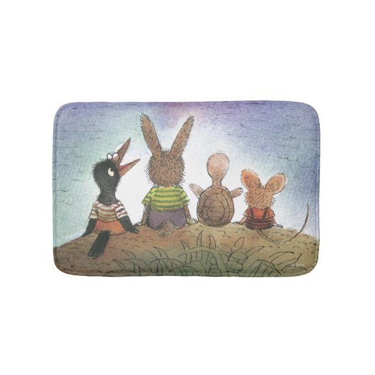 Etwas Rotes Badematte (Vorderseite)