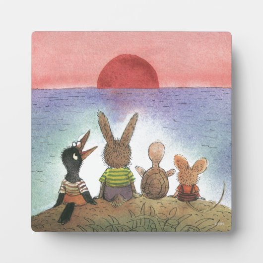 Etwas Rotes Fotoplatte (Vorderseite)