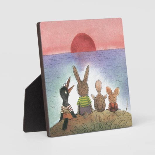 Etwas Rotes Fotoplatte (Vorderseite)