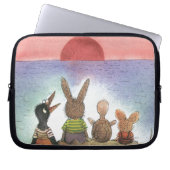 Etwas Rotes Laptopschutzhülle (Vorderseite)