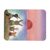 Etwas Rotes Magnet (Horizontal)