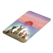 Etwas Rotes Magnet (Linke Seite)