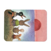 Etwas Rotes Magnet (Horizontal)