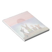 Etwas Rotes Notizblock (angewinkelt)