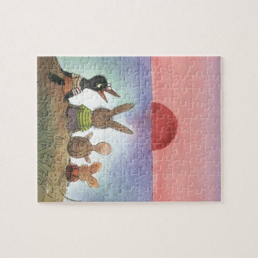 Etwas Rotes Puzzle (Horizontal)