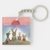 Etwas Rotes Schlüsselanhänger (Rückseite)