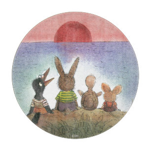 Etwas Rotes Schneidebrett