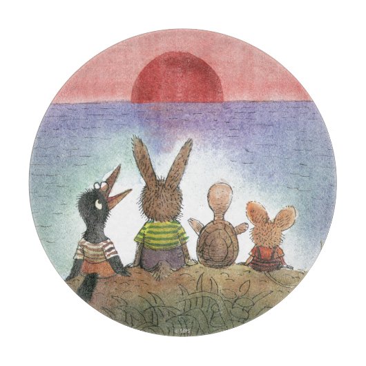 Etwas Rotes Schneidebrett (Vorderseite)