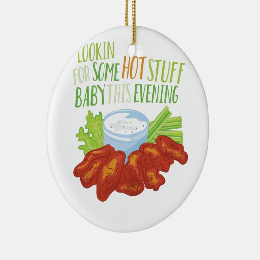 Etwas scharfe Dinge Keramik Ornament (Rechts)