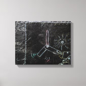 Etwas Seltsames an dieser schwarzen Leinwand 1 (Vorderseite)