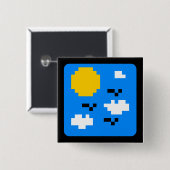 Etwas Solar Button (Vorne & Hinten)