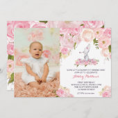 etwas sonnige Geburtstagseinladung Einladung (Vorne/Hinten)