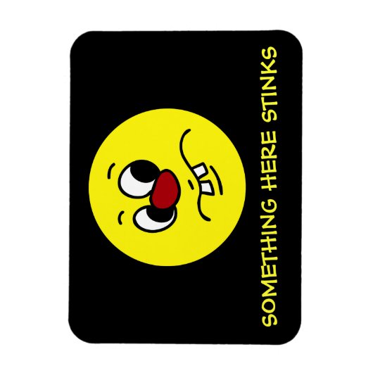 Etwas Stinkes Gesicht Grumpy Magnet (Vertikal)