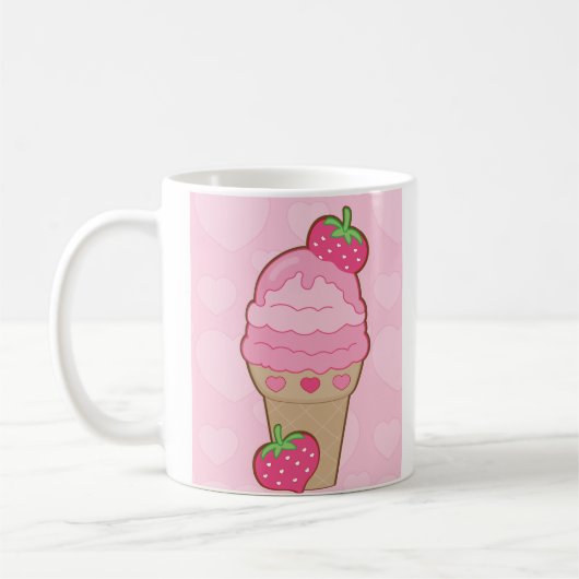 Etwas Strawberry Sweet Kaffeetasse (Links)